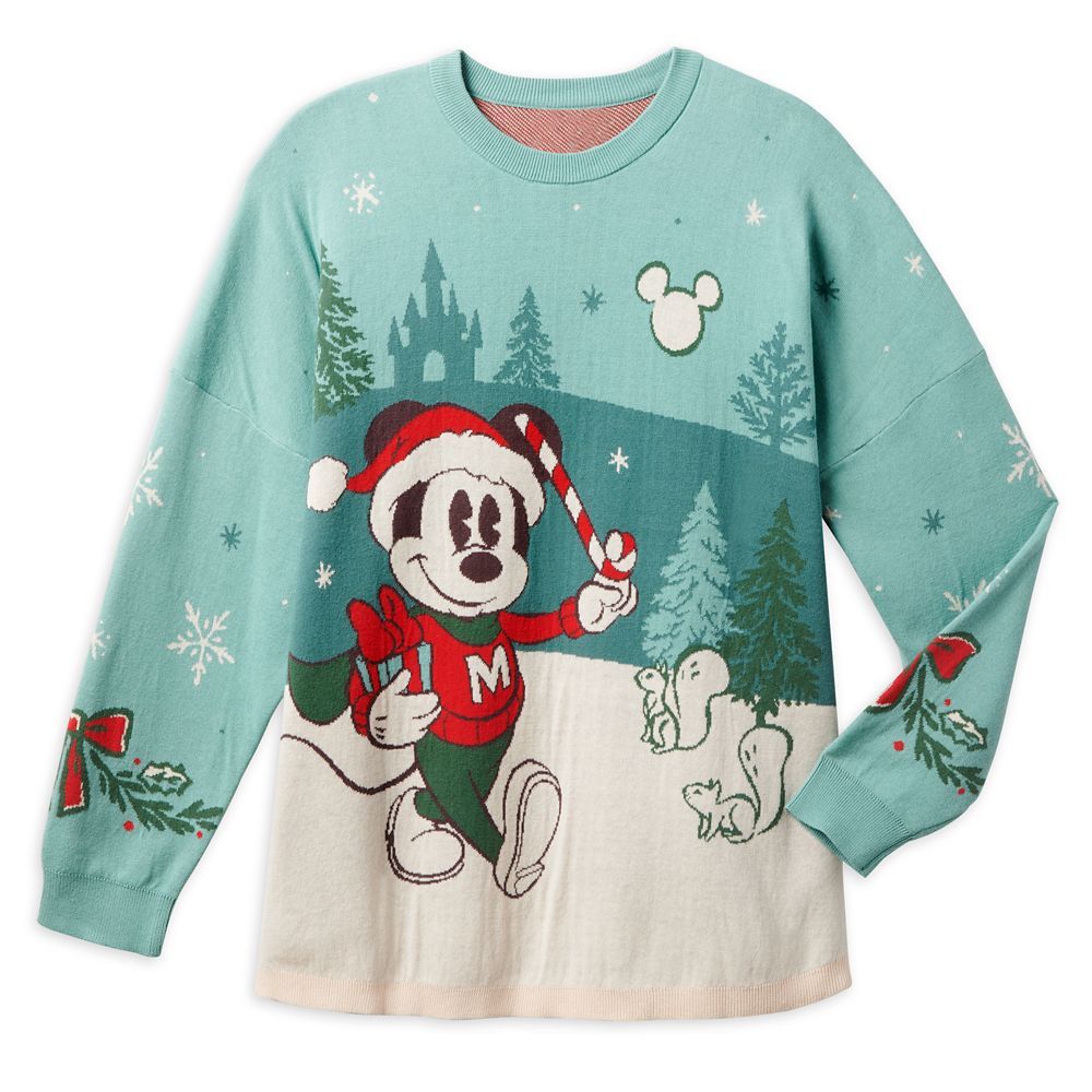 Mickey Mouse Holiday Spirit Jersey Sweater for Adults | Disney Store