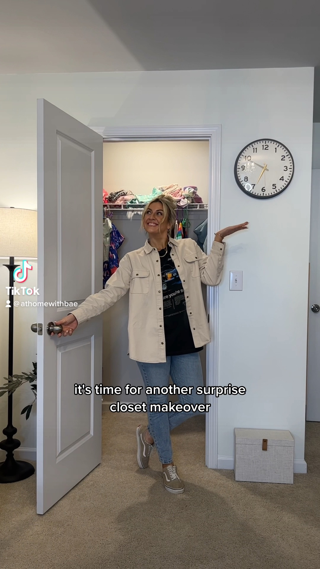 Everything we used in the twins surprise closet makeover (the laundry hamper is my favorite!)