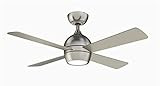 Fanimation FP7644BN Kwad 44 Ceiling Fan, Brushed Nickel | Amazon (US)