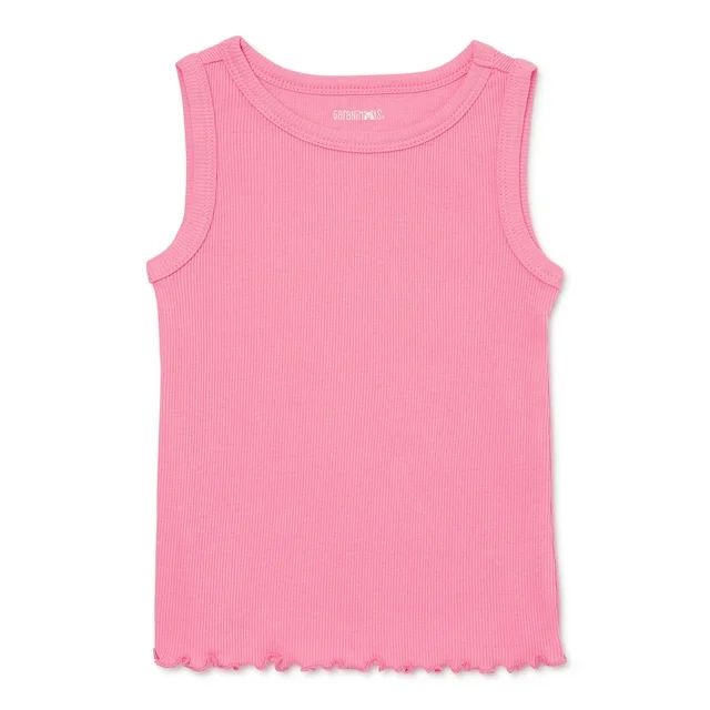 Garanimals Toddler Girl Solid Tank Top, Sizes 18M-5T | Walmart (US)