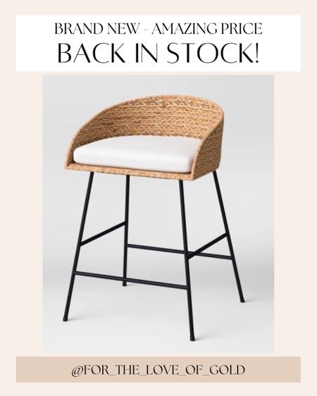 Gorgeous new woven wicker counter height stools with cushions. Also come in barstools. The look of Serena and Lily or Studio McGee without the price tag!

Home decor
Kitchen
Renovation
Dining chairs
Mid century modern
Beach chic
Beachy
Beach house
Neutral 
Bamboo
Black hardware
Dupe
High low
Interior design

#LTKstyletip #LTKfamily #LTKhome