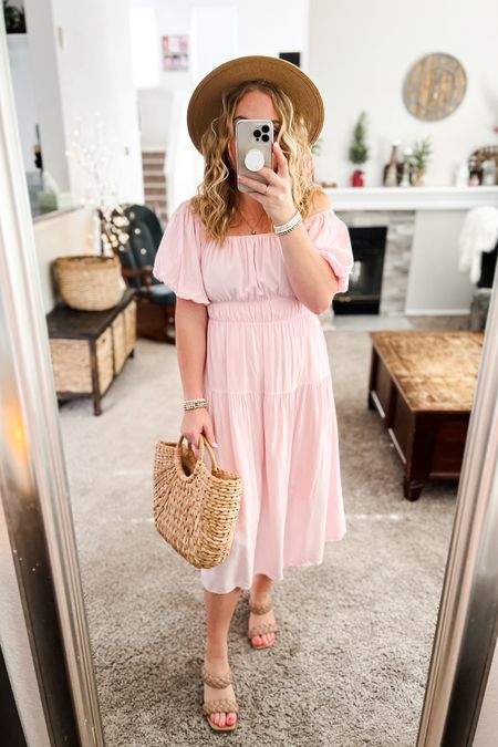 Pink spring and summer dress from amazon with a sun hat, and straw tote bag. Fits TTS. 

// Summer outfits 2024, wedding guest dress, baby shower dress, pink dress, mom outfit ideas, summer outfit amazon, Amazon outfit ideas, casual outfit ideas, spring outfit inspo, casual fashion, amazon summer fashion, amazon casual outfit, cute casual outfit, outfit inspo, outfits amazon, outfit ideas, amazon shoes, Amazon bag, purse, size 4-6, casual summer outfits, casual outfit ideas everyday, summer fashion #ltkfindsunder100 #ltksalealert


#LTKStyleTip #LTKWedding #LTKFindsUnder50