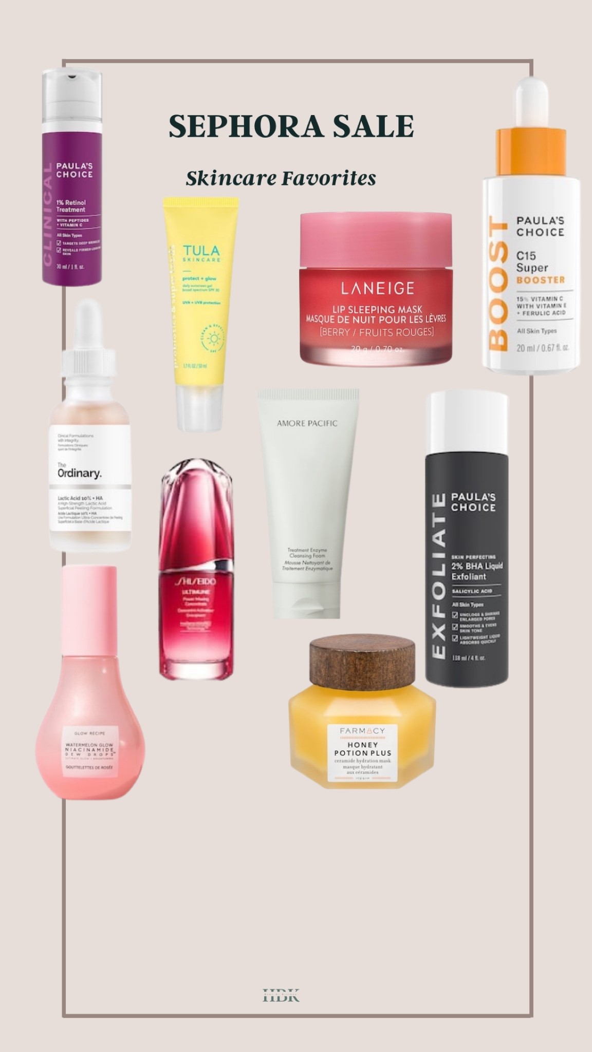 Skincare favorites at Sephora 

#LTKsalealert #LTKbeauty #LTKunder50