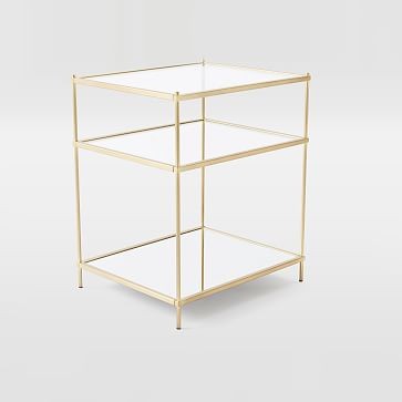 Terrace Nightstand, Antique Brass Finish | West Elm (US)