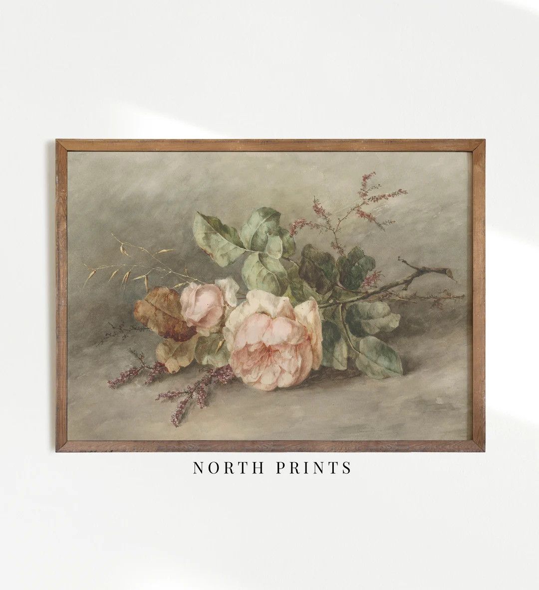 Still Life Flower Painting | Vintage Botanical Print | PRINTABLE Wall Art #65 | Etsy (US)