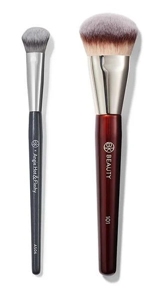BK Beauty Brushes Set - A506 & 101 Concealer and Mini Foundation Brushes - Essential Makeup Brush... | Walmart (US)