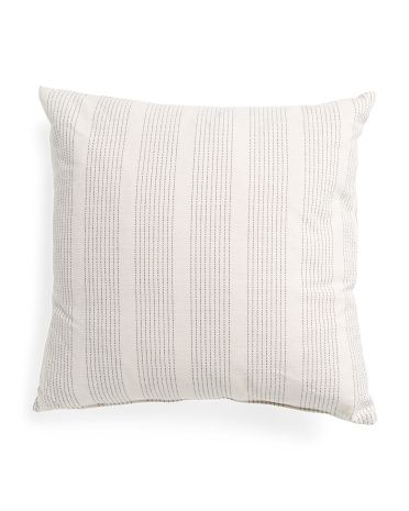 22x22 Striped Pillow | TJ Maxx