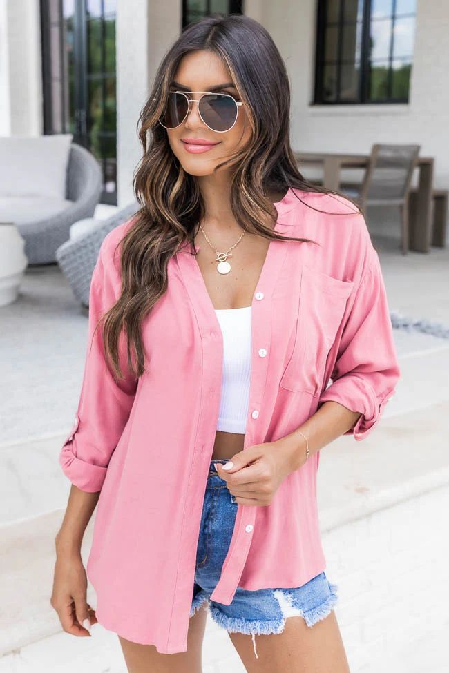 Lifetime Of Style Berry Blouse | Pink Lily