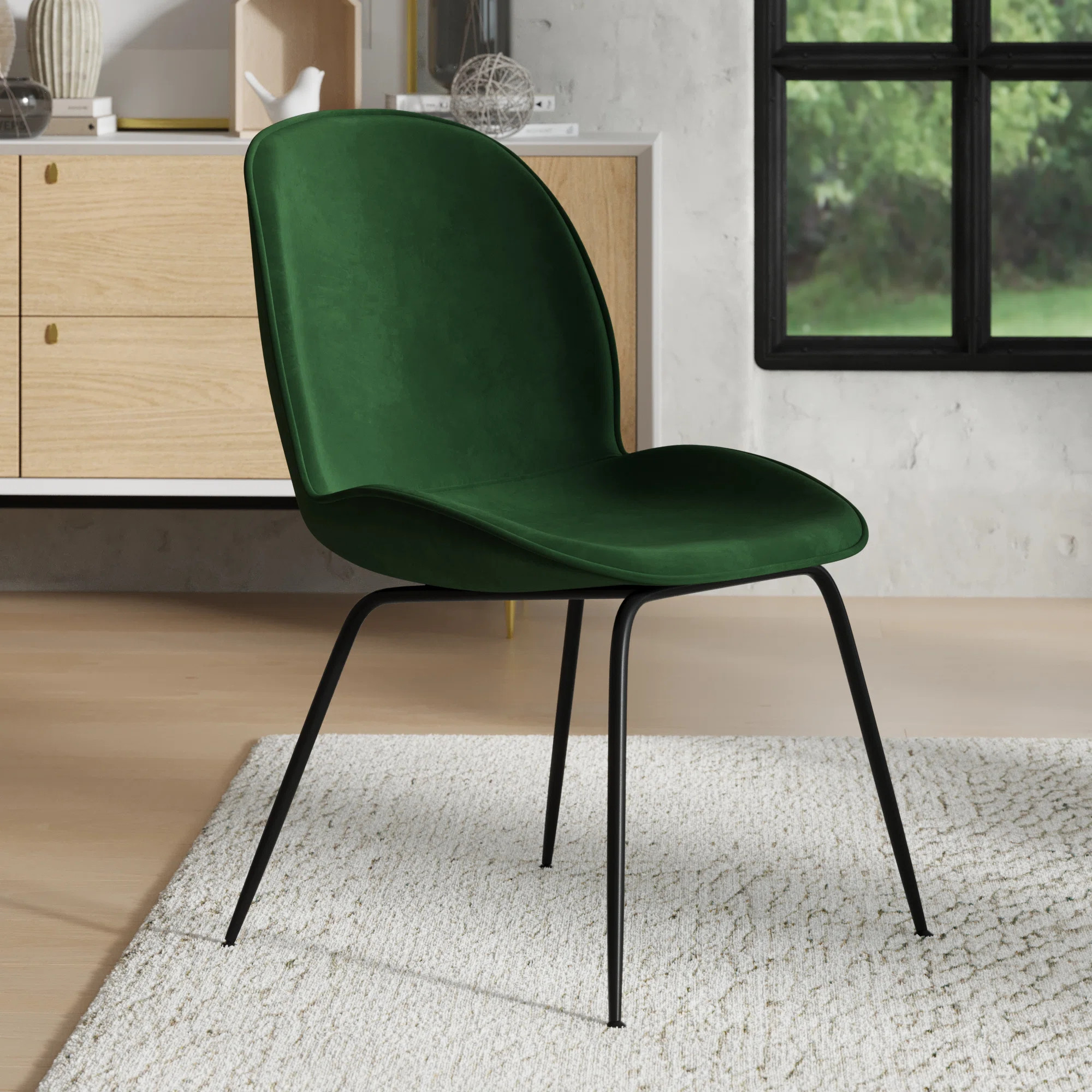 Amelie Velvet Side Chair (Set of 2) | Wayfair North America