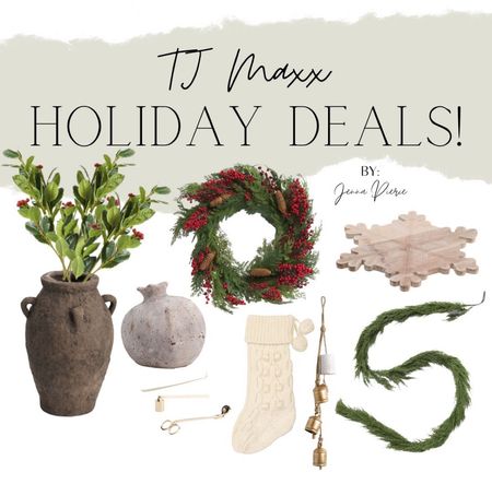 Here are some of my FAVORITE holiday deals that just dropped at TJ Maxx! 🎄🚨 #ltkholiday #christmasdecor #homedecor #tjmaxxhome #tjmaxx #tjmaxxchristmas #holidaydecor #holidayhomedecor 

#LTKHoliday #LTKhome #LTKSeasonal