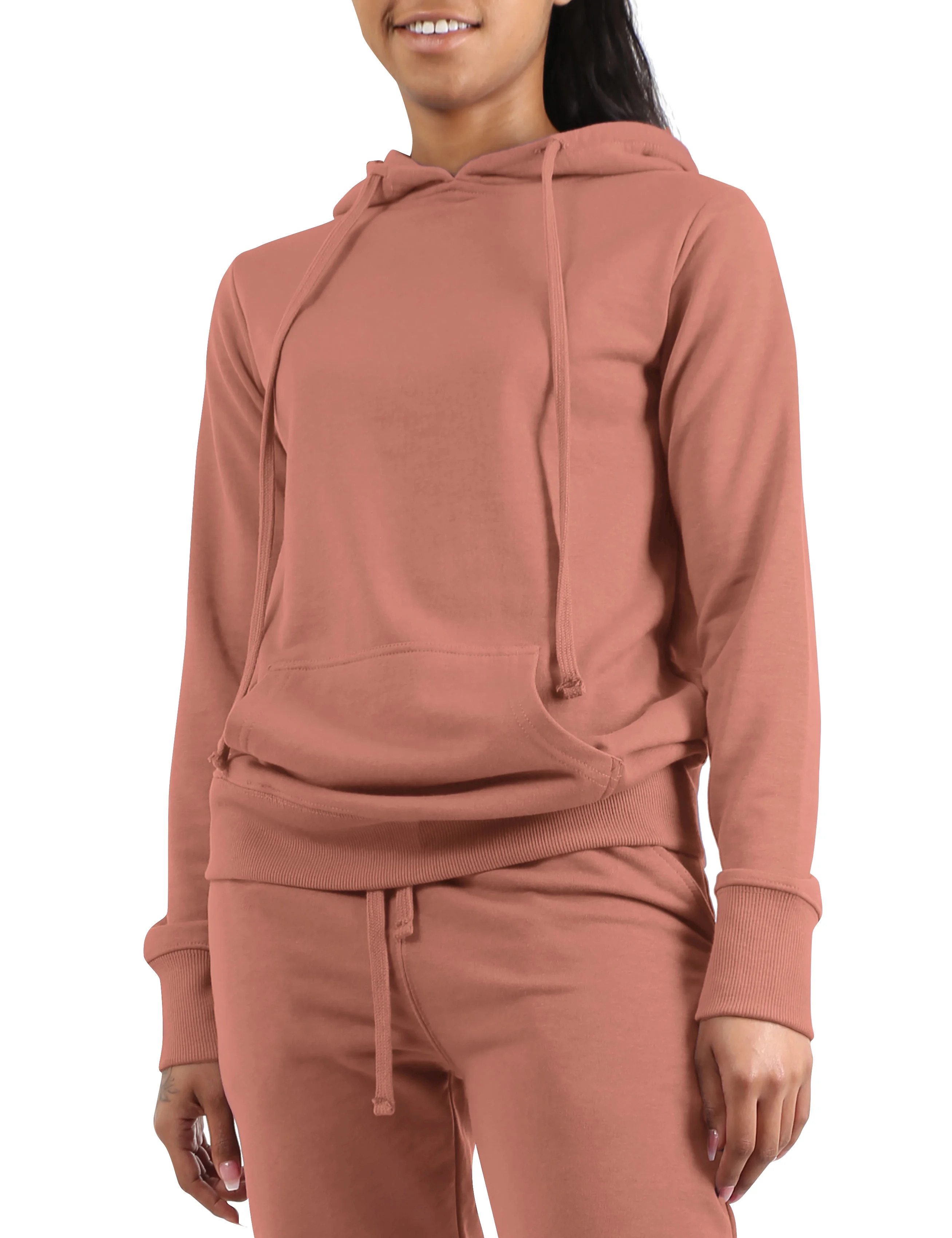 Ma Croix Womens Premium French Terry Pullover Wrinkle Resistant Hoodie | Walmart (US)