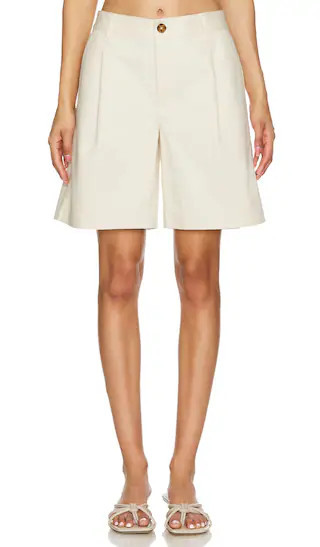 Lovers and Friends x Maggie MacDonald Miranda Short in Cream. - size L | Revolve Clothing (Global)