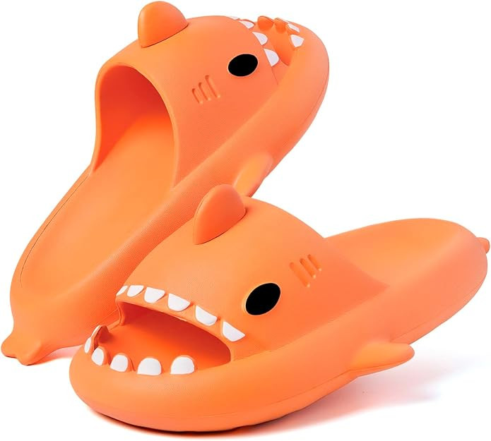 Gaatpot Womens Mens Shark Slides Cloud Slippers Summer Open Toe Slide Sandals with Cushioned Thic... | Amazon (US)