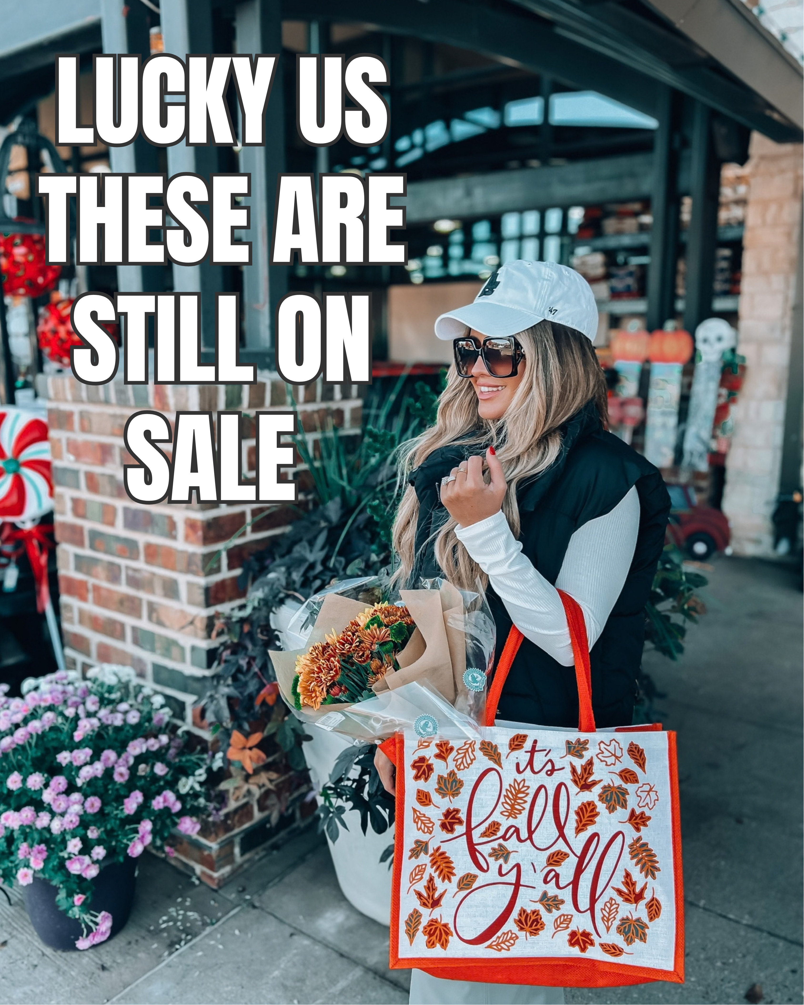 Lucky us these are still on sale! 


 