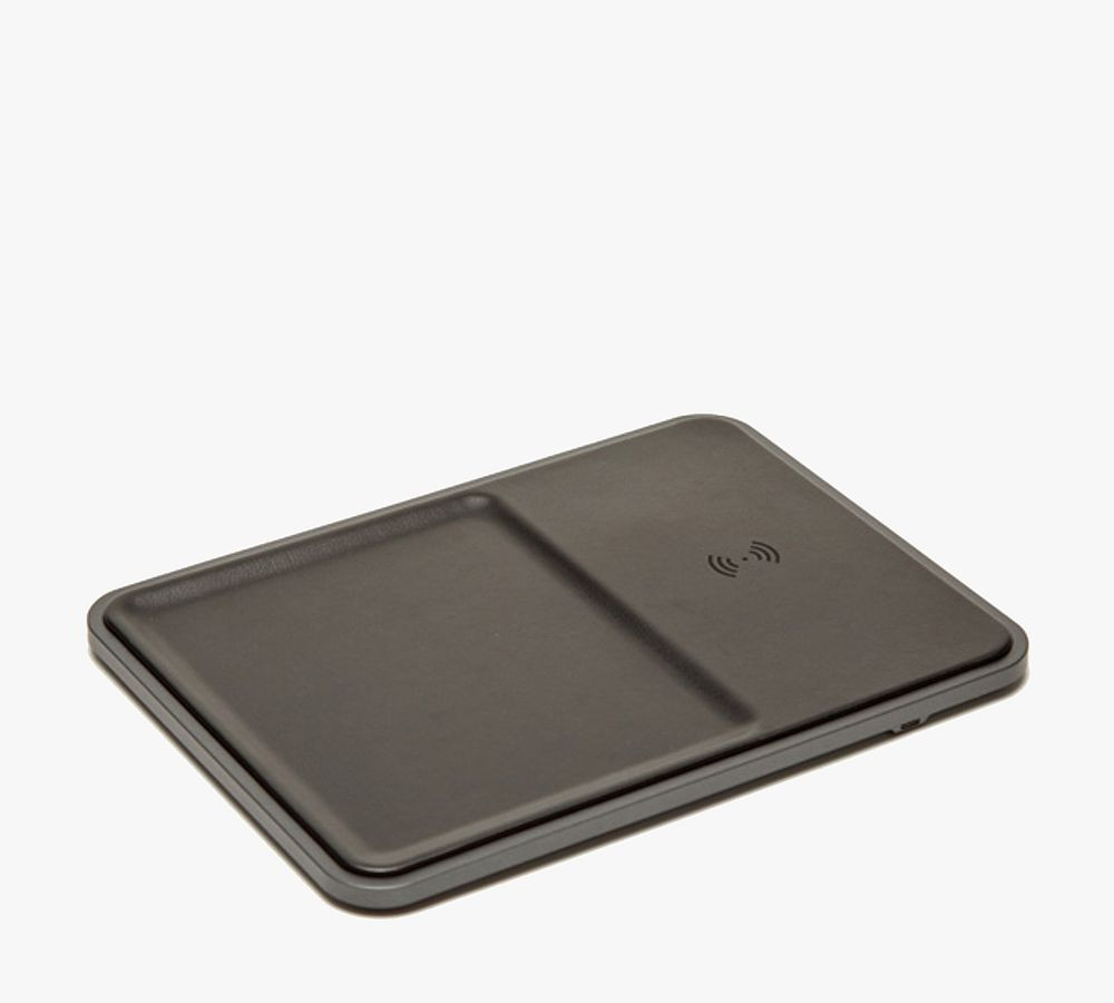 Vegan Leather Wirelss Charging Tray | Pottery Barn (US)