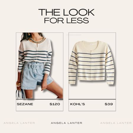 Get the same look as the $120 Sezane Gaspard cardigan with this LC Lauren Conrad cardigan from Kohl’s for only $33! 🙌🏼 Coupon code: GOSHOP15. 

The look for less #lookforless #kohls

#LTKfindsunder50 #LTKSeasonal #LTKstyletip