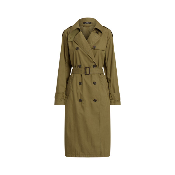 Double-Breasted Twill Trench Coat | Ralph Lauren (UK)
