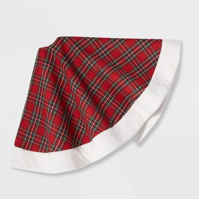 Plaid Tree Skirt Red - Wondershop™ | Target