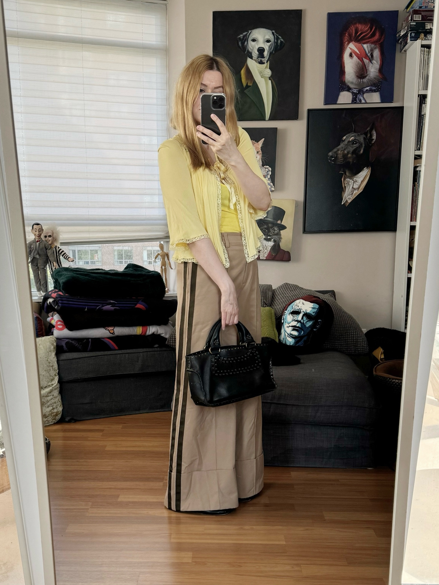 Everything is vintage and/or secondhand, except the little yellow tank top that is from H&M.

 •
#springlook #vintagebag  #torontostylist #StyleOver40  #secondhandFind #vintageceline #fashionstylist #slowfashion #FashionOver40  #MumStyle #genX #genXStyle #shopSecondhand #genXInfluencer #genXblogger #secondhandDesigner #Over40Style #40PlusStyle #Stylish40

#LTKOver40 #LTKStyleTip #LTKSeasonal