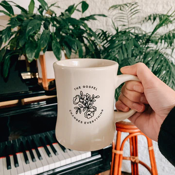 The Gospel Changes Everything Cafe Mug | The Daily Grace Co.