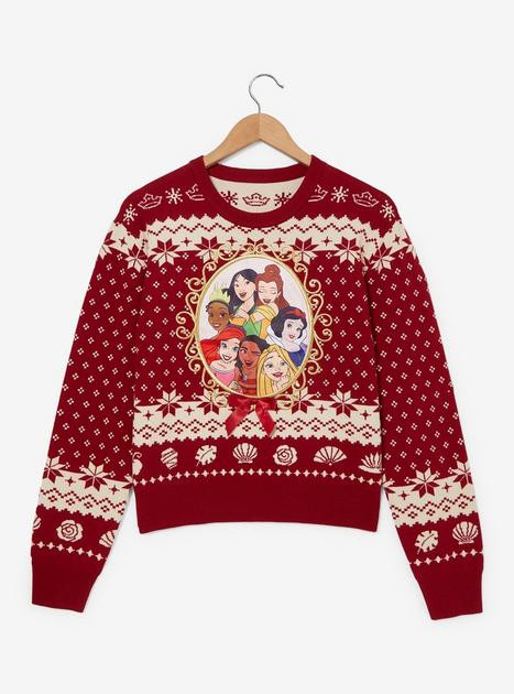 Disney Princess Portrait Holiday Sweater — BoxLunch Exclusive | BoxLunch
