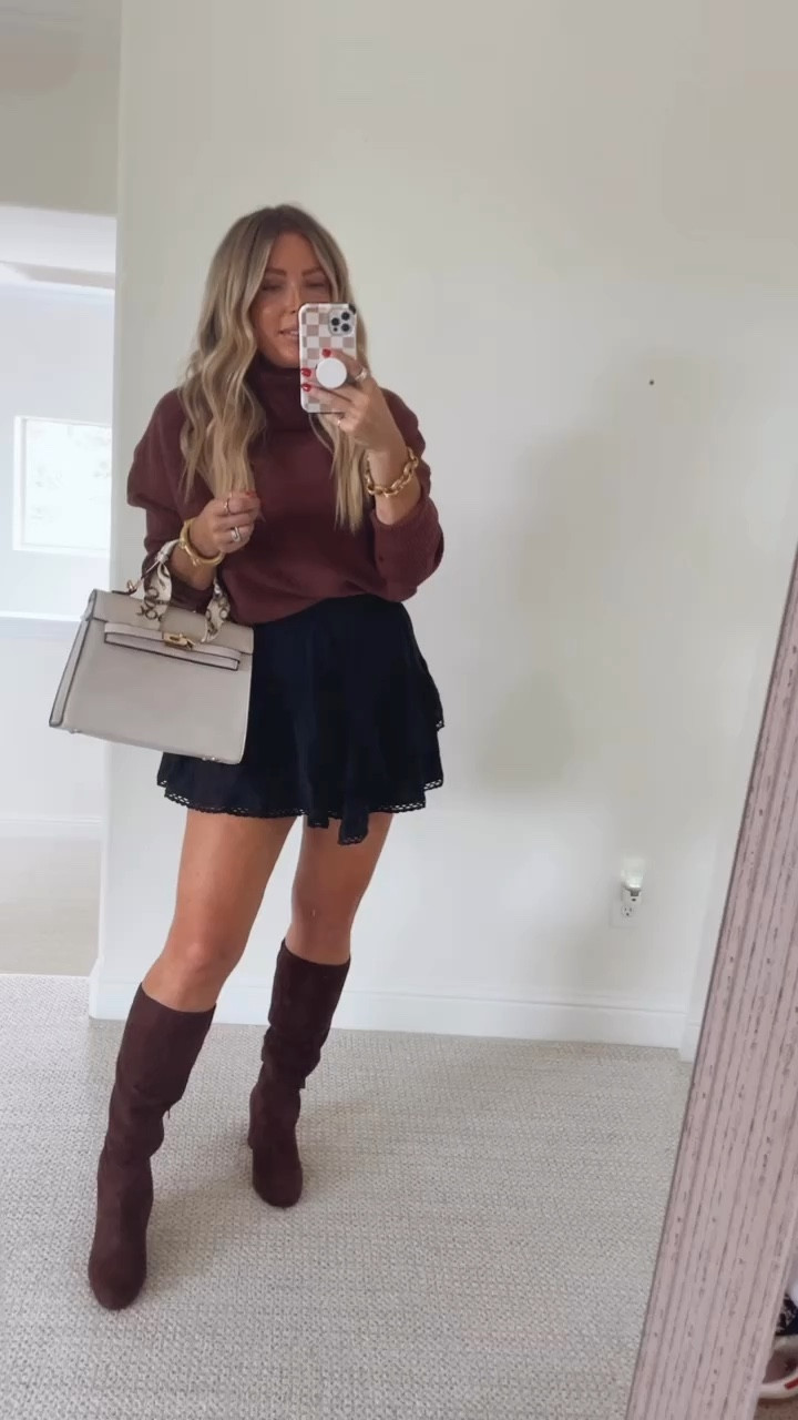 1. Top fits tts, but I sized up to large in sweater
2. Skirt fits TTS, wear M
Fall outfit. Holiday party outfit. 
Teacher outfit. Holiday party. . Thanksgiving outfit.Friendsgiving. Fall fashion. 
Pullover. Holiday party. Thanksgiving outfit. Sale 


SHOP below to receive a DM with the link to shop this post on my LTK ⬇ https://liketk.it/4VqQE #ltkhalloween #ltkactive #ltkgiftguide




#LTKCyberWeek #LTKGiftGuide #LTKHoliday