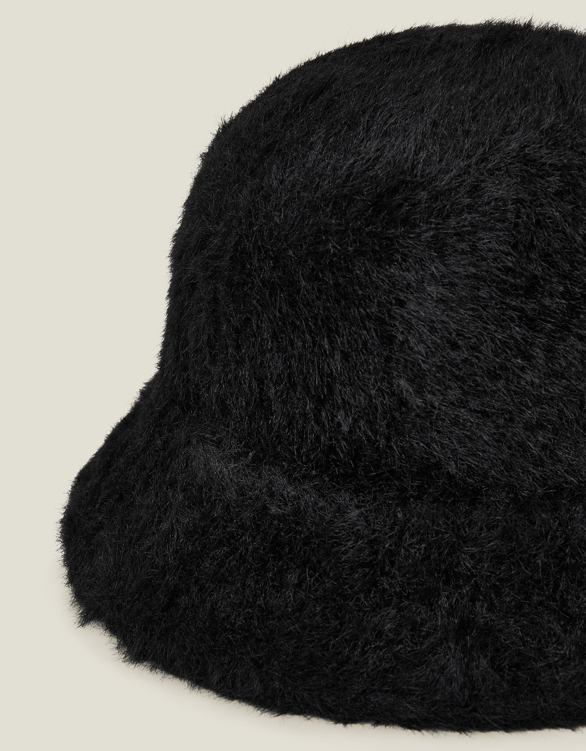 Fluffy Bucket Hat Black | Accessorize (Global)