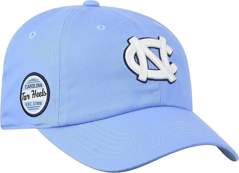 Top of the World North Carolina Tar Heels Official NCAA Adjustable Light Blue EST. 1789 Staple 4 Hat | Amazon (US)