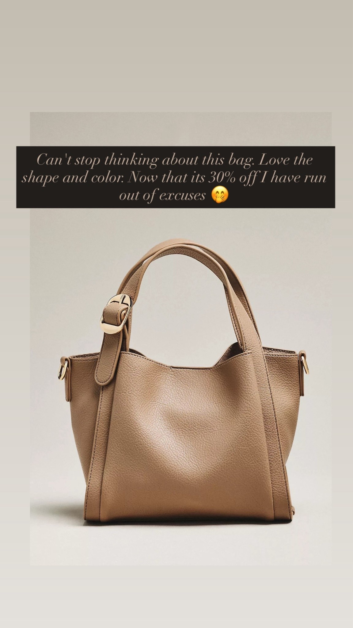 Anthropologie sale. Neutral handbag. Mushroom color. 

#LTKGiftGuide #LTKHoliday #LTKCyberWeek