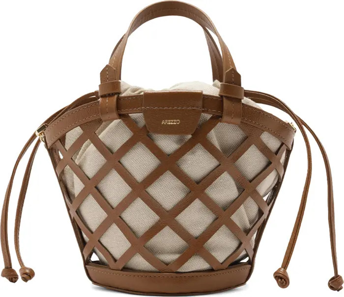 Arezzo Small Petra Leather Bucket Bag | Nordstrom | Nordstrom