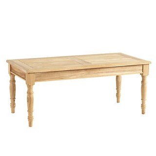 Ceylon Teak Coffee Table with Hand Carved Details & Grade A Teak | Ballard Designs, Inc.
