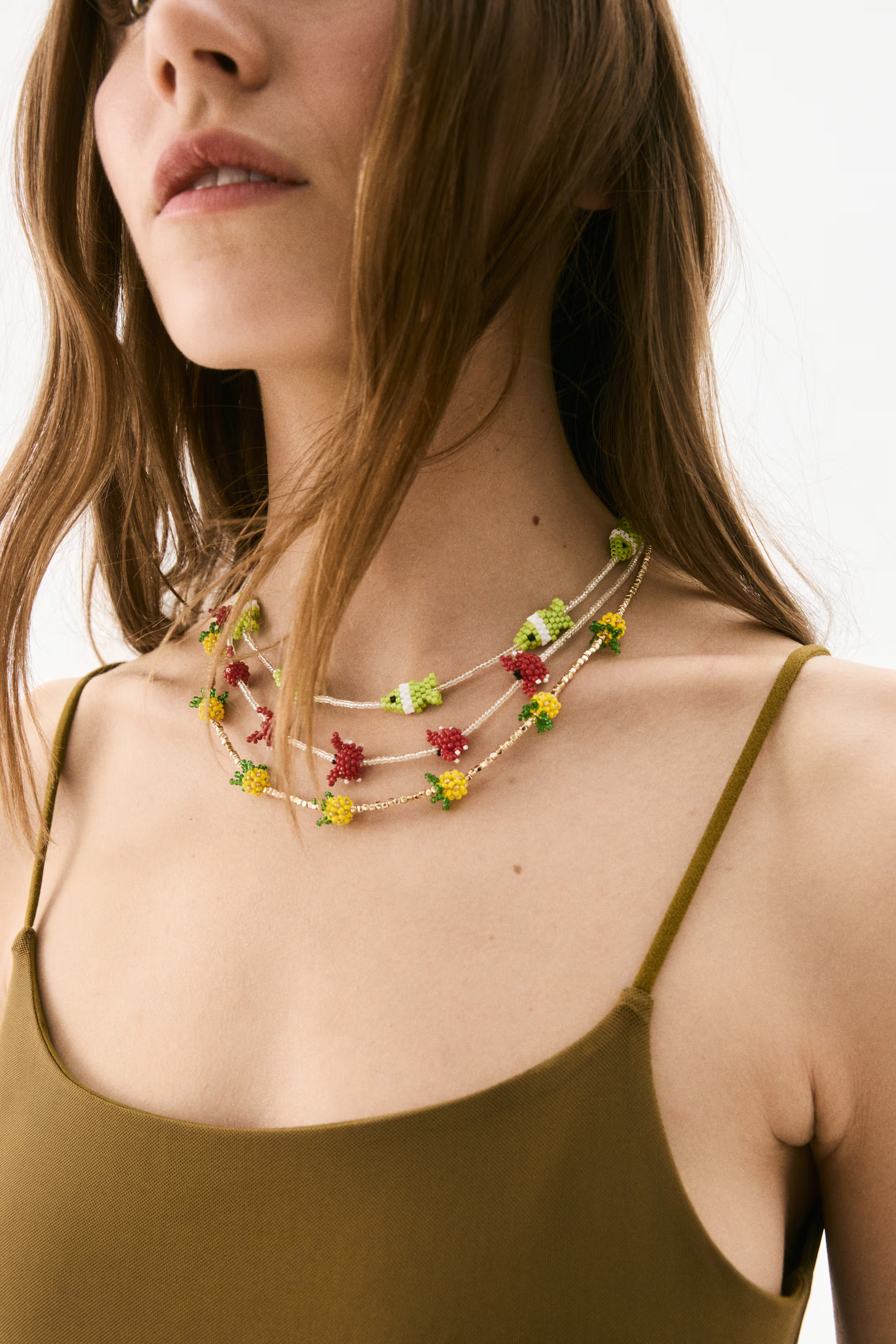 3-Pack Beaded Necklaces | H&M (US + CA)