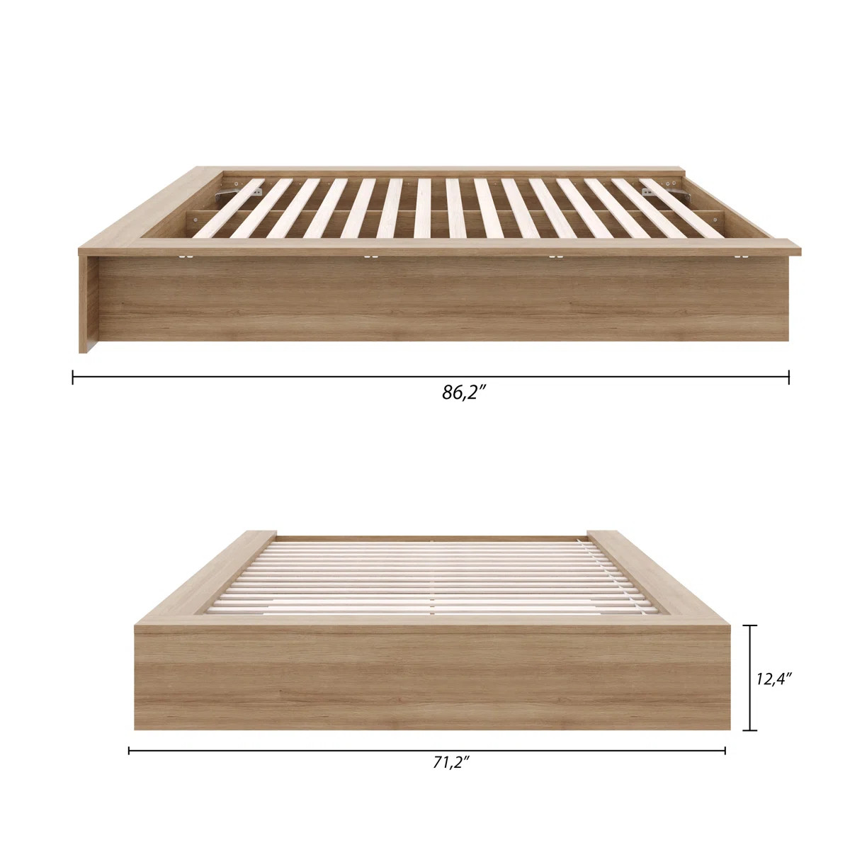 Latitude Run® Hamdija Platform Bed & Reviews | Wayfair | Wayfair North America