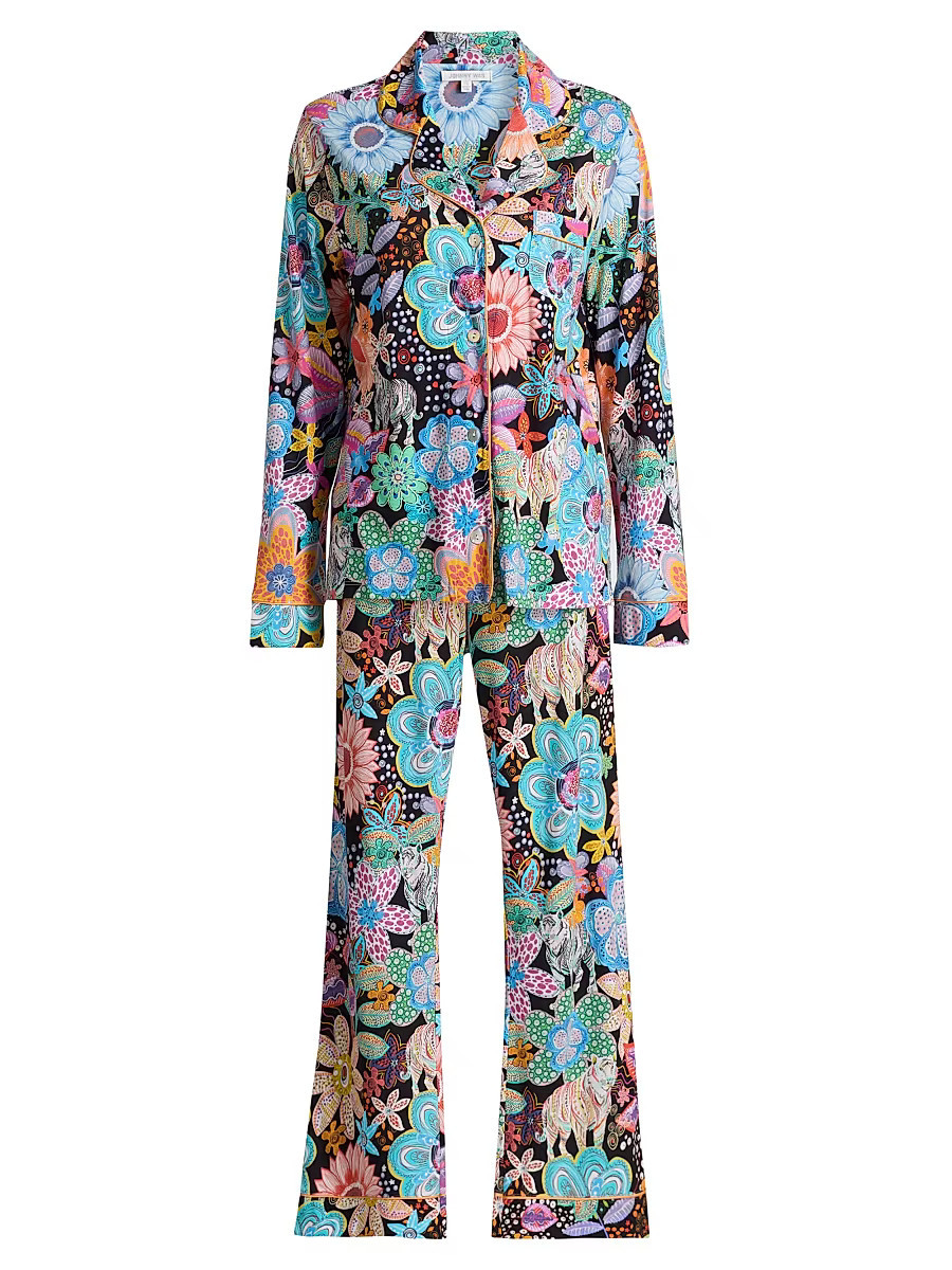 Women's The Carly Pajamas - Caetana - Size Small | Saks Fifth Avenue