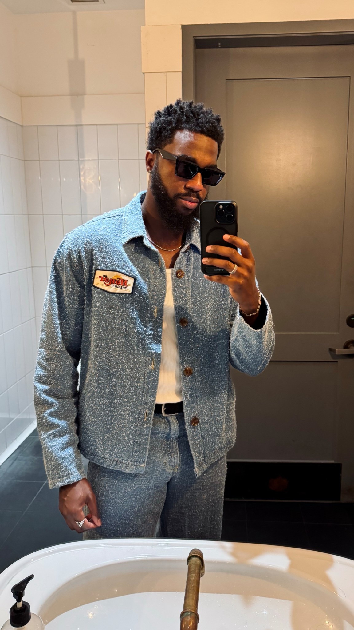 Denim set from the brand Honor The Gift. The quality on this one is insane!

#LTKMens