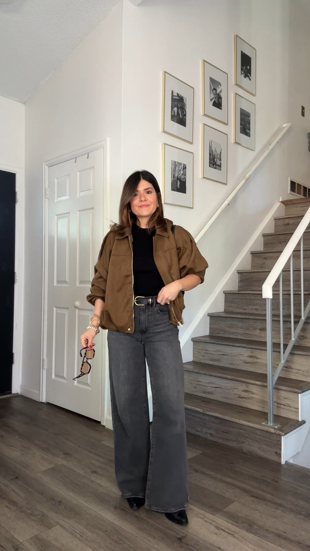 The best Amazon find for fall! This gorgeous suede jacket that is so chic and fun to wear! The volume, the sleeves! It’s just such a nice piece and I love it! It runs tts. I’m wearing size small. Do not size up. It’s already oversized. 
Jeans size 24

#LTKFindsUnder100 #LTKPetite #LTKFindsUnder50