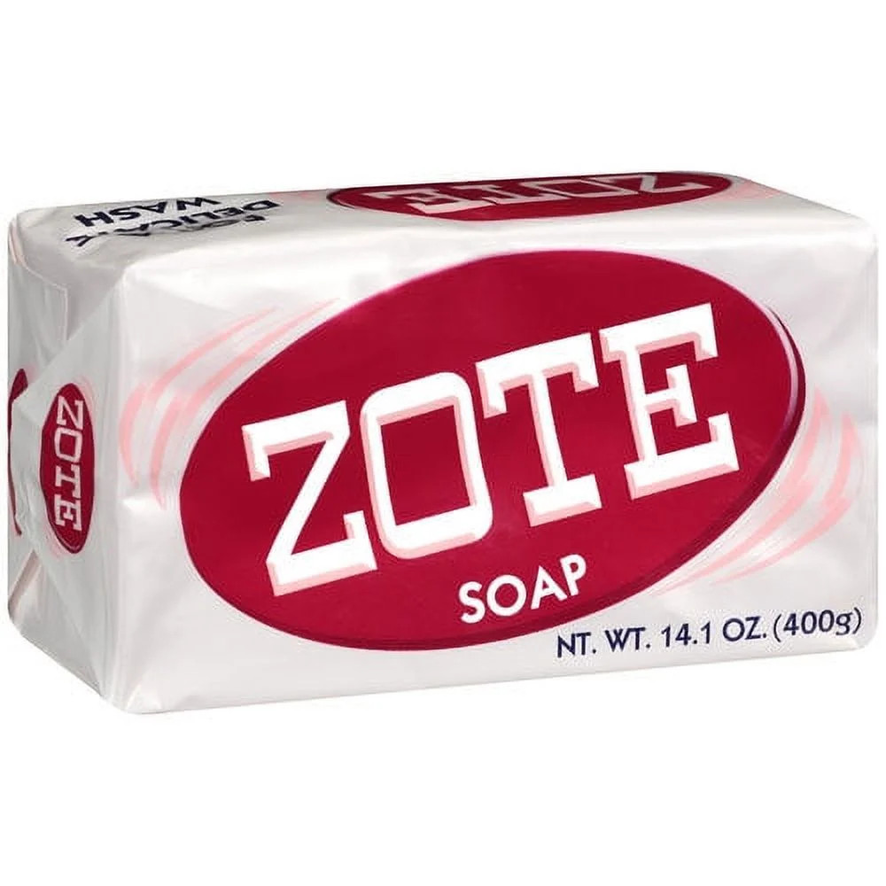 Zote Pink Laundry Bar Soap, Hand & Machine Wash, All Ages, Gentle & Long-Lasting, Laundry Deterge... | Walmart (US)