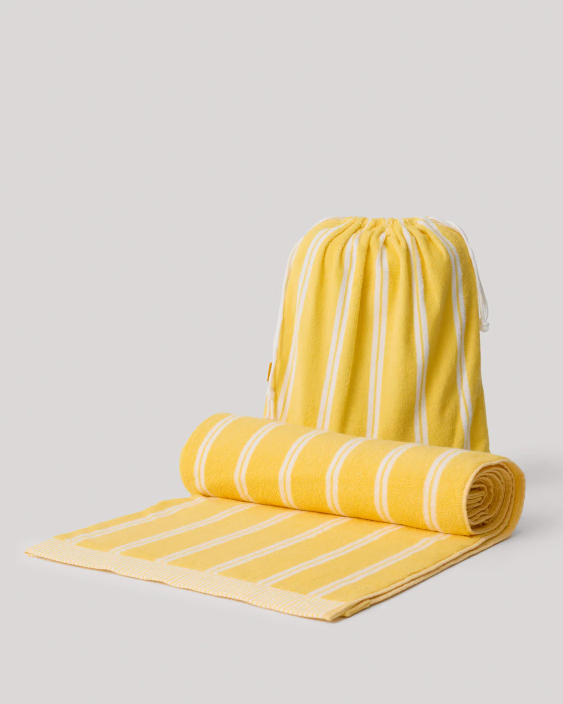 Beach Towel & Carry Bag - Lemon | Hommey US