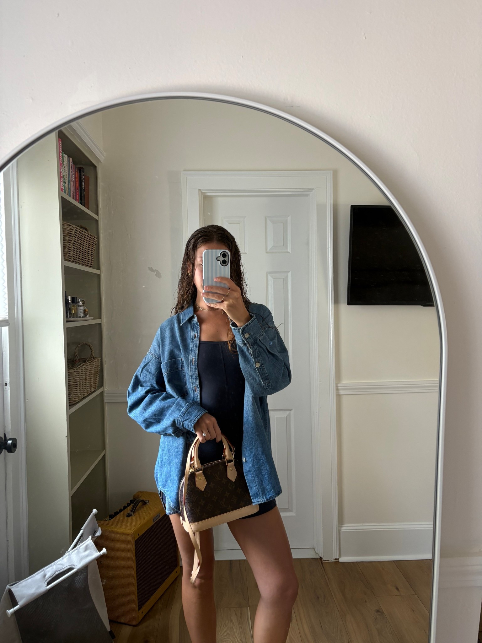 All aritzia today 
Denim shirt is a size small
And onsie romper is a size small

Comfy fit, comfy ootd, Aritzia fall

#LTKStyleTip #LTKSeasonal #LTKFallSale