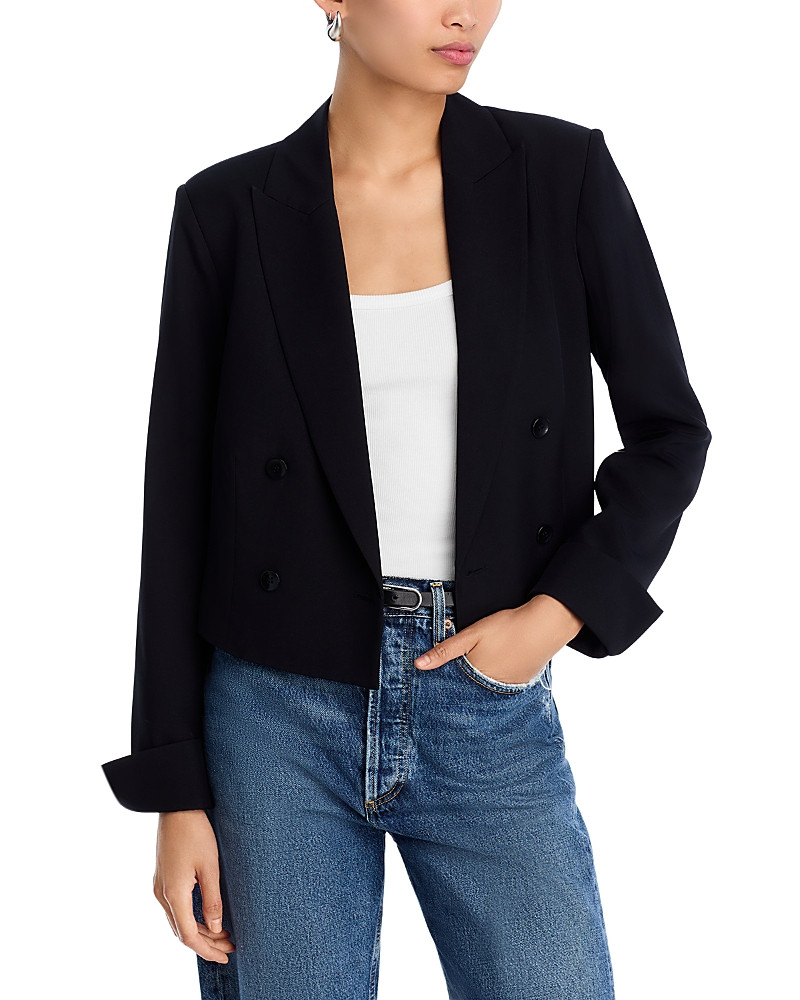 Steve Madden Rowane Cropped Double Breasted Blazer | Bloomingdale's (US)