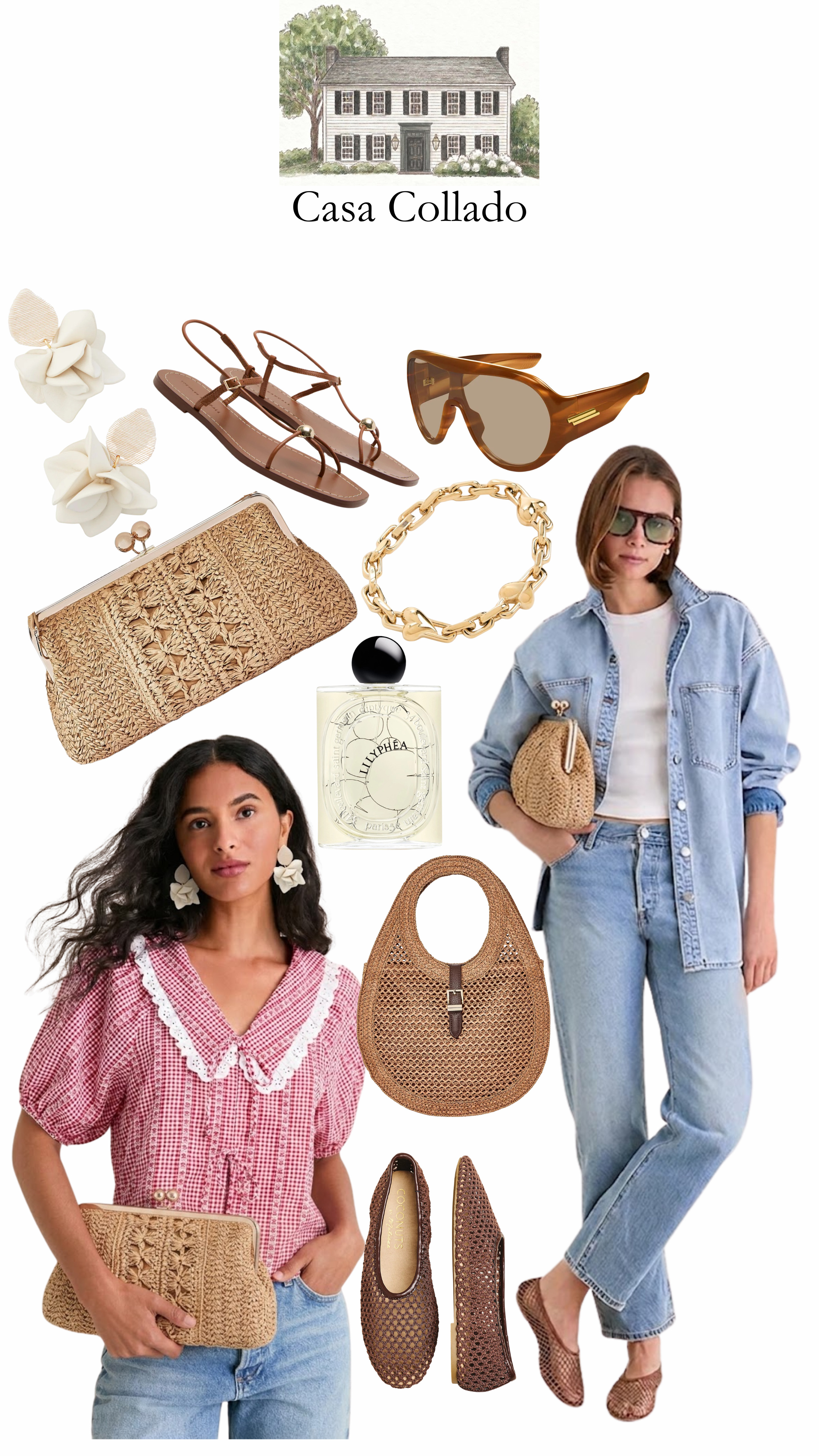 Effortless spring style 🤍 woven textures, soft denim, and everyday pieces that feel elevated without trying. 

 

#LTKgrwm #LTKSeasonal #LTKOver40