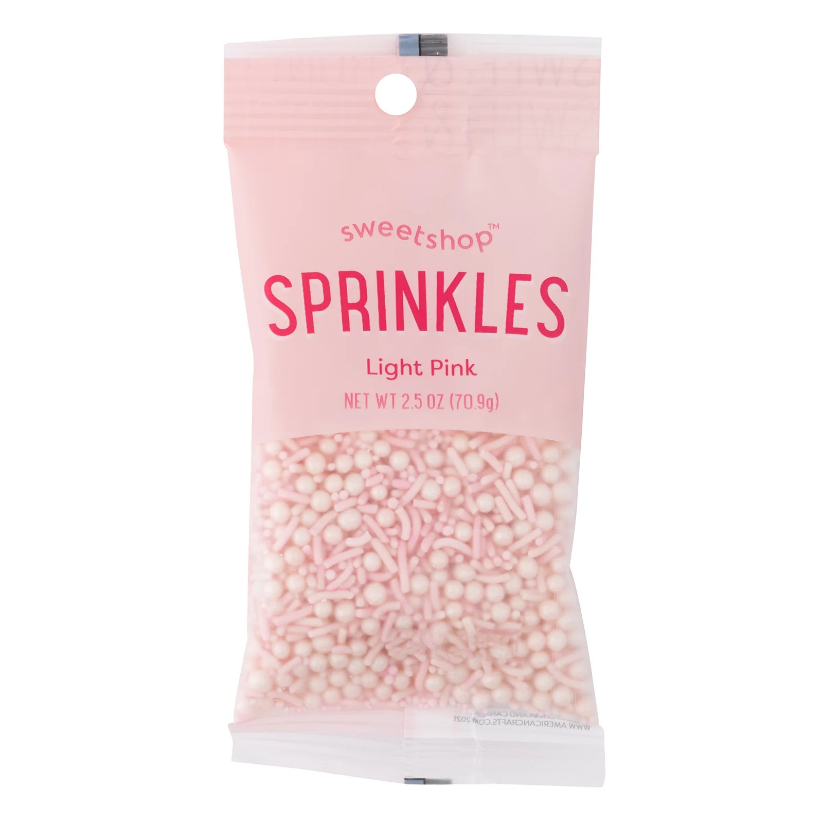 Sweetshop Light Pink Sprinkle Mix, 2.5oz -  Dessert Toppings | Walmart (US)