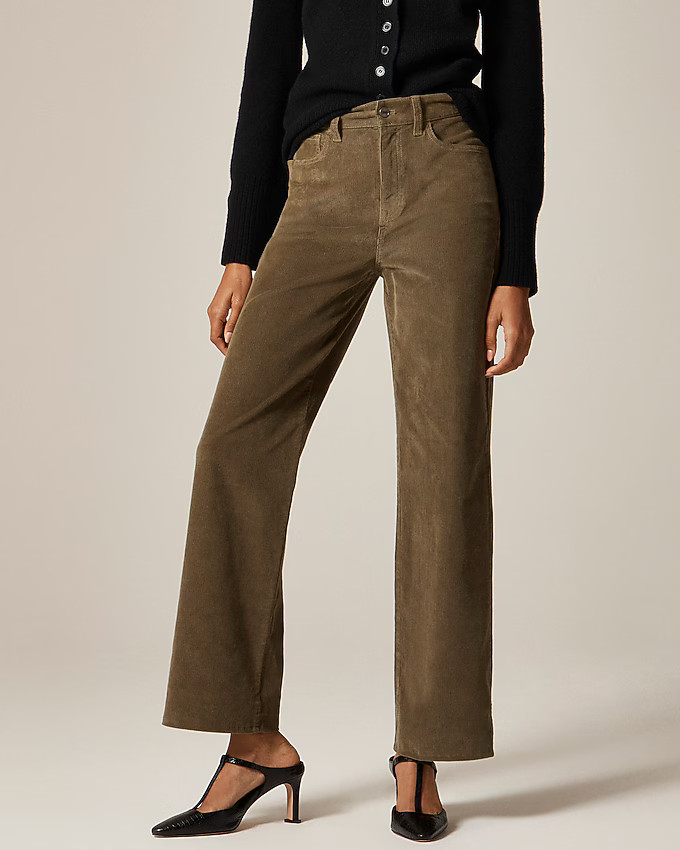 Slim-wide pant in corduroy | J. Crew US