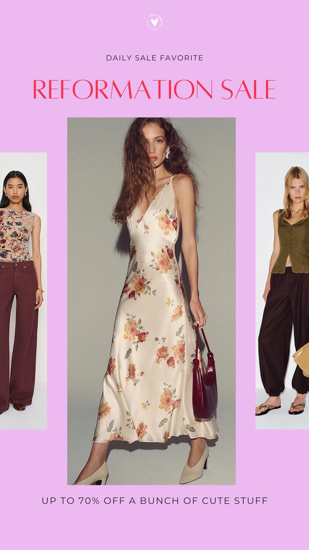 Reformation sale finds are TOO good right now!! So many cute pieces up to 70% off 🤩 The perfect excuse to snag something you’ve had your eye on!

#LTKootd #LTKSaleAlert