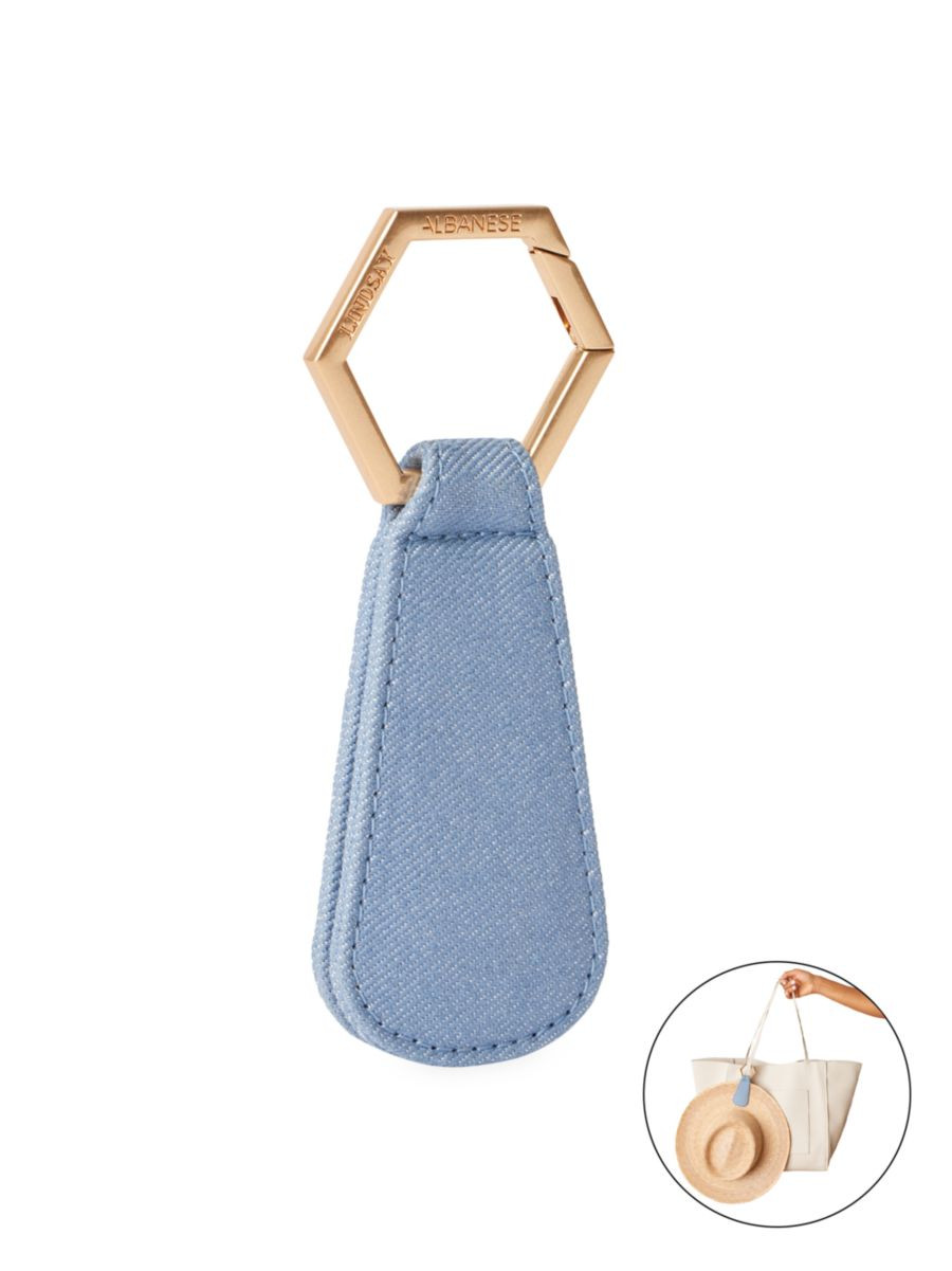 The Drop Denim Hat Holder | Saks Fifth Avenue