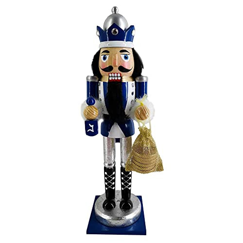 Nutcracker Ballet Gifts Hanukkah Nutcracker King, Jewish Holiday Decorations Holiday Decor, Decorative Wooden Statue, 12-inch | Amazon (US)