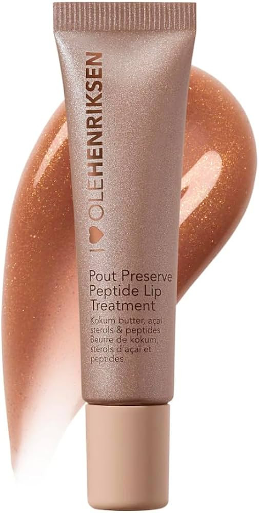 OLEHENRIKSEN Pout Preserve Hydrating Peptide Lip Treatment, Creme Brulee Glimmer | Amazon (US)