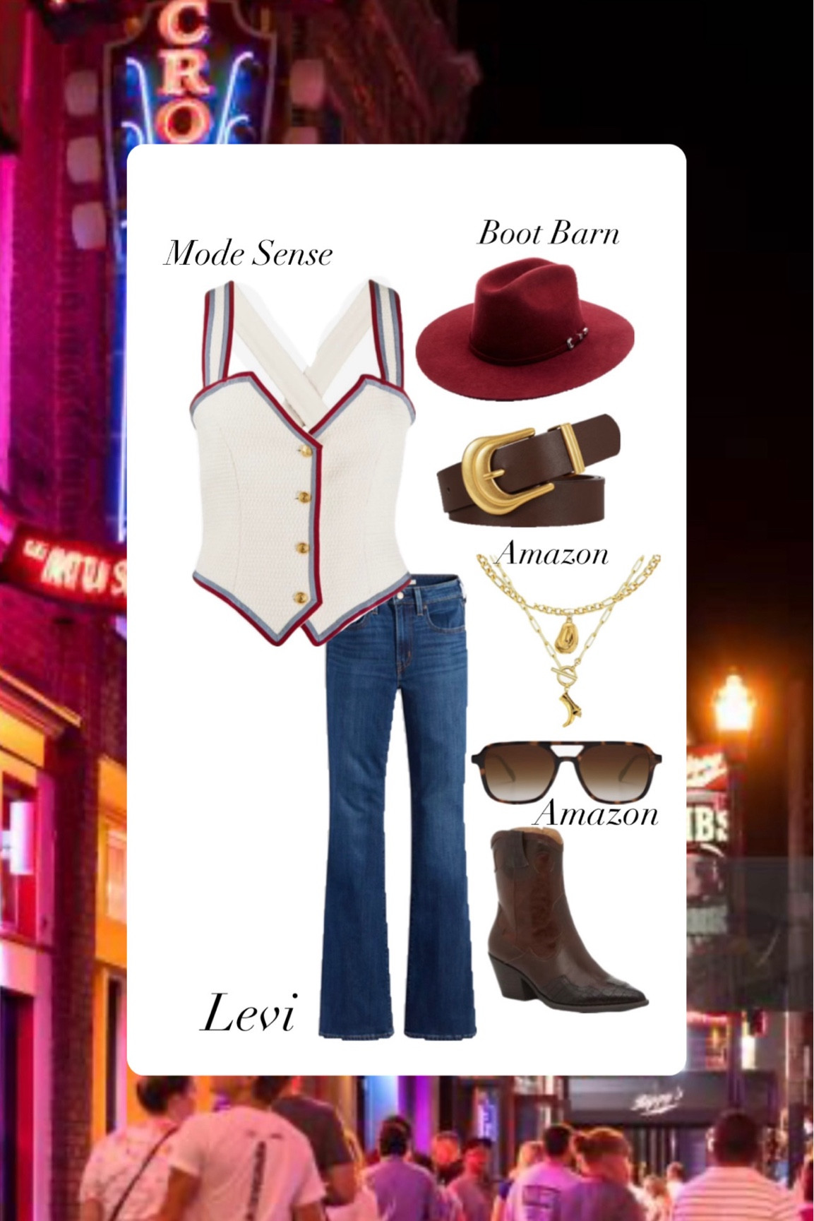 Nashville ootd 

#LTKTravel #LTKStyleTip #LTKU