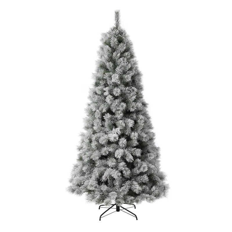 Guillema Pre-Lit Lighted Artificial Pine Christmas Tree | Wayfair North America