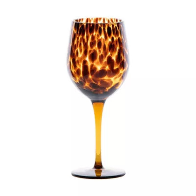 Juliska Puro Wine Glass - Tortoiseshell | Belk